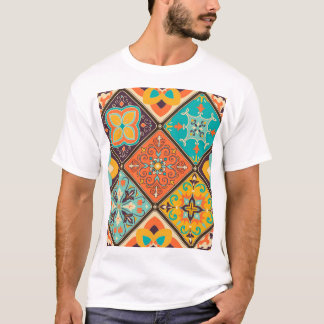 Färgfull islaminspirerad lapptäcke. t shirt