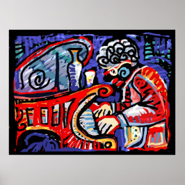 *Färgfull Jazz* Poster