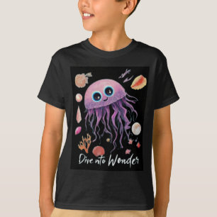 Färgfull jellyfish Kids' T-Shirt
