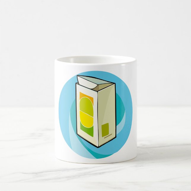 Färgfull juicekartong Modern Minimal Kaffemugg (Skapare uppladdad)