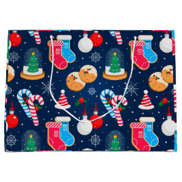 Färgfull jul Mönster