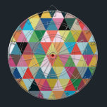 Färgfull Kaleidoskop Patterned Dartboard Piltavla<br><div class="desc">Kanalisera ditt inre barn med den här färgfulla Geometric Kaleidoscope Patterned Dartboard! Utformningen påminner om att man tittar i en låda med kritor - den stora med skärpan i baksidan! Det är som en kom i drömmen sant, för det finns inte en trasig spets i klungan! Den här designen innehåller...</div>
