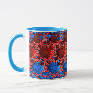 färgfull kamera mugg, 3D digital design mugg, perf Mugg