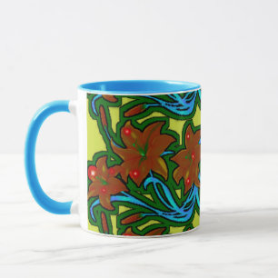 färgfull kamera mugg, 3D digital design mugg, perf Mugg