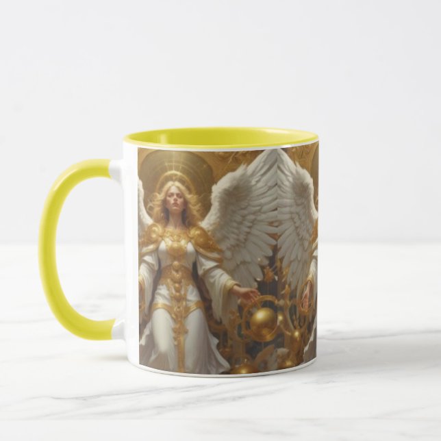 färgfull kamera mugg, 3D digital design mugg, perf Mugg (Vänster)