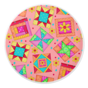 Färgfull korall Orange Snabbkorrigeringsblock Knopp