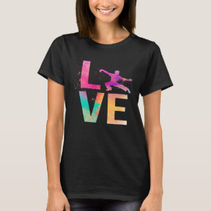 Färgfull Kung fu Kung fu T Shirt