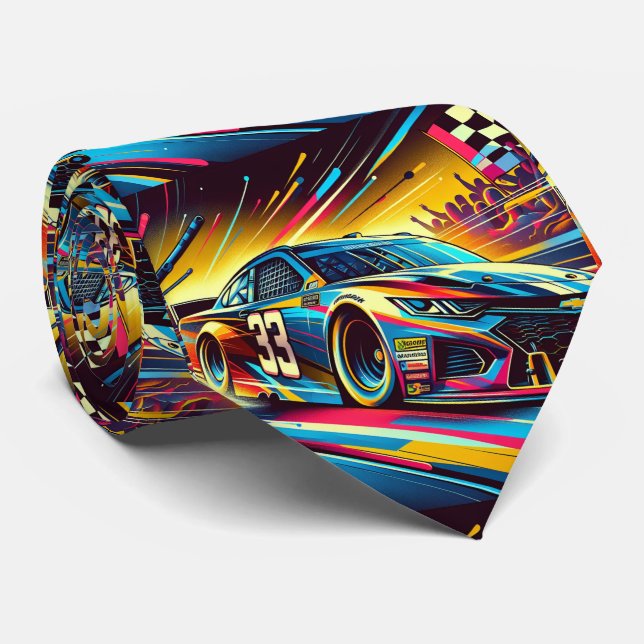 Färgfull Lagrar-Tävla 1 Slips (Rullad)