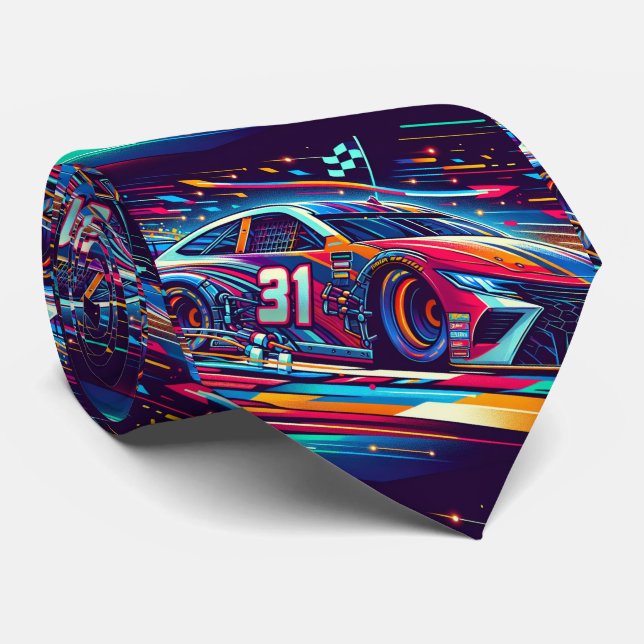 Färgfull Lagrar-Tävla 2 Slips (Rullad)