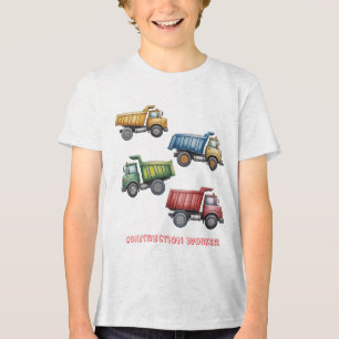 Färgfull Lastbil 4:e. Födelsedagsfest Gift T Shirt