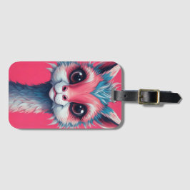 Färgfull Llama-Roligt och Quirky Bagagebricka