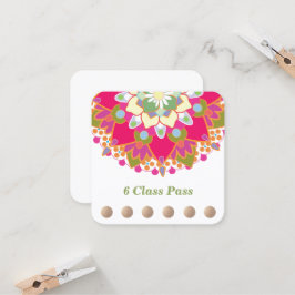 Färgfull Lotus Yoga 6-klass Slår lojalitet