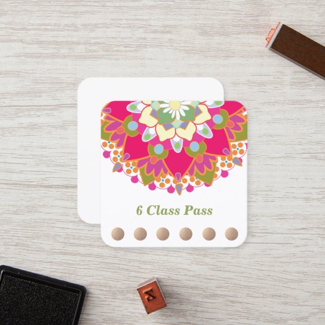 Färgfull Lotus Yoga 6-klass Slår lojalitet (Fram/Back In Situ)