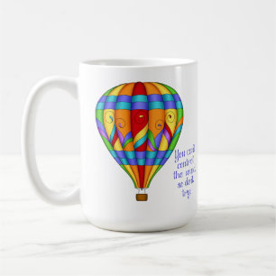 Färgfull Luftballong Kaffemugg