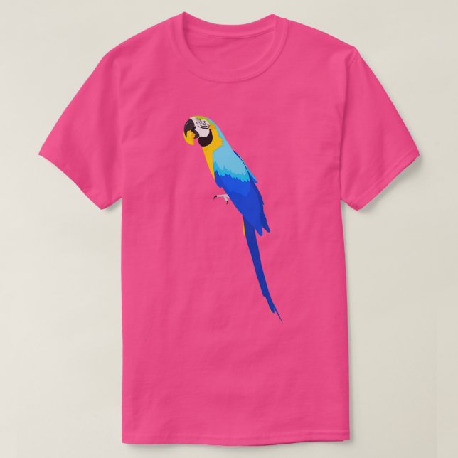 Färgfull Macaw T Shirt (Design framsida)