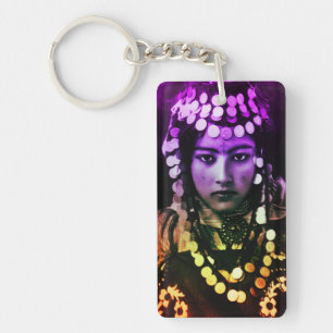 Färgfull Maghreb Ouled Naïl Berber Girl Female