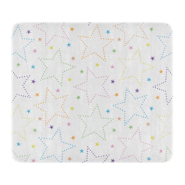 Färgfull Magic Starry Natten Himmel Mönster (Framsidan)