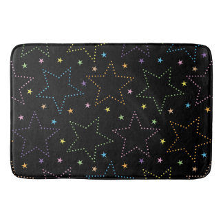 Färgfull Magic Starry Natten Himmel Mönster Badrumsmatta