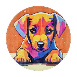 Färgfull marionettgrafik