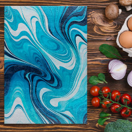 Färgfull marmorerad Papper konsthandling