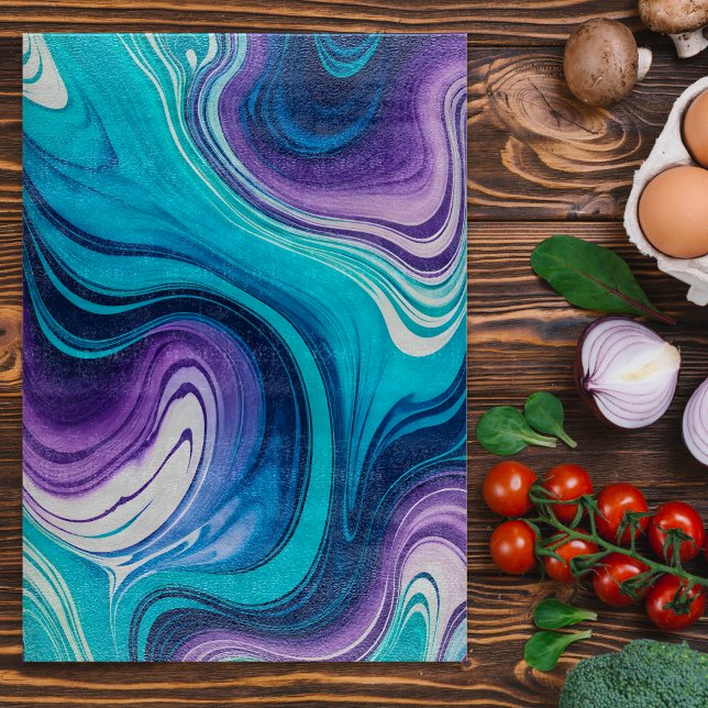 Färgfull marmorerad Papper konsthandling (Skapare uppladdad)