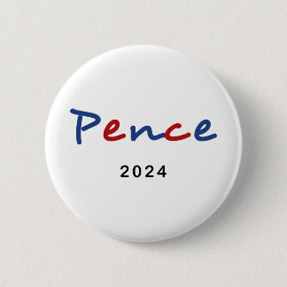 Färgfull Mike Pence 2024-skripttext Knapp