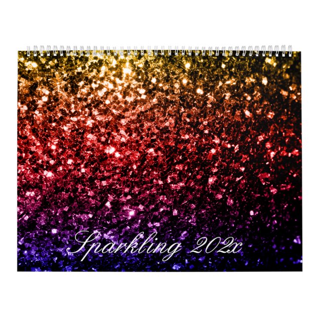 Färgfull miniatyrtryckt Anpassningsbar Kalender 20 (Omslag)