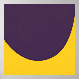 Färgfull minimalistisk båge - en blommande elegans poster