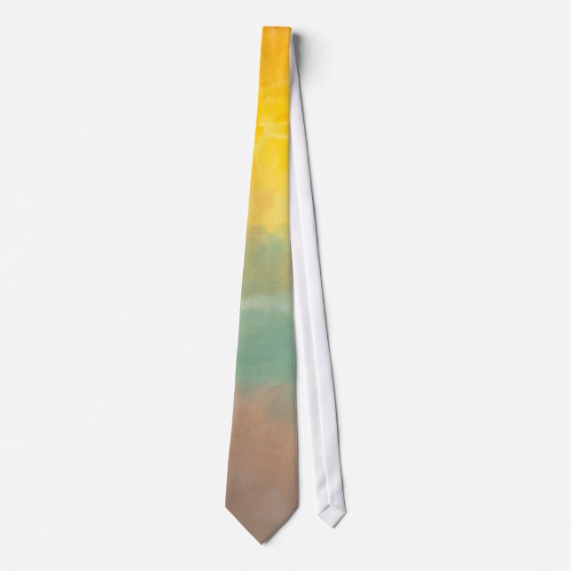 Färgfull modern Abstrakt Art Neck Tie Slips (Framsida)