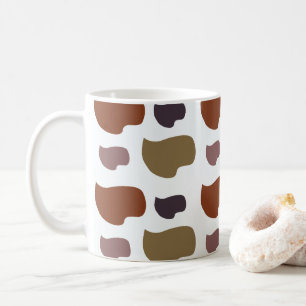 Färgfull modern Abstrakt Kaffemugg