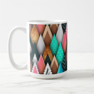 Färgfull modern Abstrakt sydvästra Kaffemugg