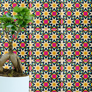 Färgfull modern mosaik Geometric Mönster Kakelplatta