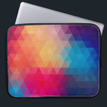 Färgfull modern mosaik Geometric Mönster Laptop Fodral<br><div class="desc">Modern,  färglös mosaik,  polygongeometrisk,  sömlös mönster. Om du behöver hjälp med att anpassa någon av mina designers kontaktar du ArtOnWear-designern. Kostnadsfri textformatering med hjälp av direkthjälp tillgänglig på begäran.</div>