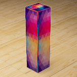 Färgfull modern mosaik Geometric Mönster Vinlåda<br><div class="desc">Modern,  färglös mosaik,  polygongeometrisk,  sömlös mönster. Om du behöver hjälp med att anpassa någon av mina designers kontaktar du ArtOnWear-designern. Kostnadsfri textformatering med hjälp av direkthjälp tillgänglig på begäran.</div>