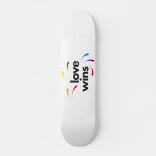 Färgfull, modern och lekfull design av Kärlek-vins Mini Skateboard Bräda 18,5 Cm