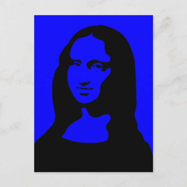 Färgfull Mona Vykort (Framsida)