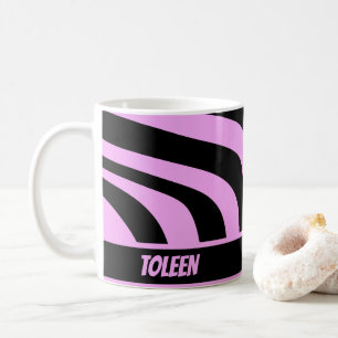 Färgfull Mönster Kaffemugg