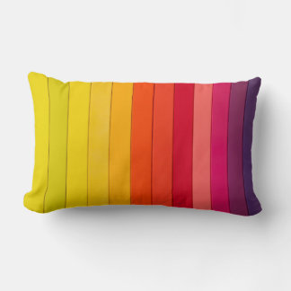Färgfull Mönster Pillow Lumbarkudde
