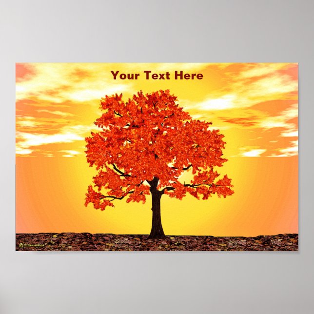 Färgfull morgonopak poster (Framsidan)