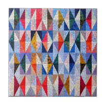 Färgfull mosaikeffektkonst | Keramiska plattor i k