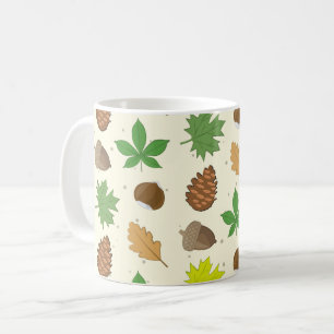 Färgfull motorsäsong - Nature Mönster Kaffemugg