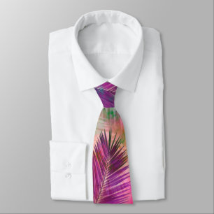 Färgfull Multifärgad Tropical Handflatan Löv Slips