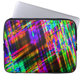 Färgfull nyon bärbar dator Fodral