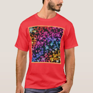 Färgfull nyteckningsdesign, köp nu t shirt