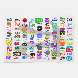 Färgfull och Roligt Beskrivning av Pi Kökshandduk