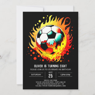 Färgfull Online i Boll, fotboll Inbjudningar