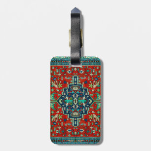 Färgfull persian Matta Motive Bagagebricka