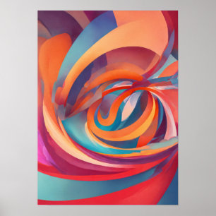 FÄRGFULL POSTER