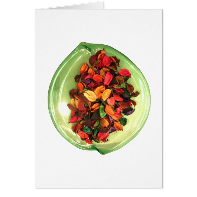 Färgfull potpourri: En scent sational Visning Hälsningskort (Framsidan)