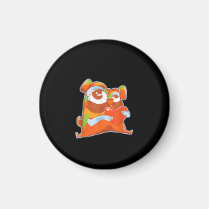 Färgfull pug - pop Art Funny Artistic Pug Älskare Magnet
